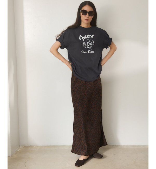 IENA「BLACK フレンチクック Tシャツ」|Tシャツ・カットソー|