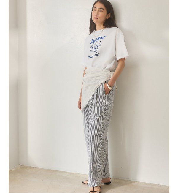 IENA「BLACK フレンチクック Tシャツ」|Tシャツ・カットソー|