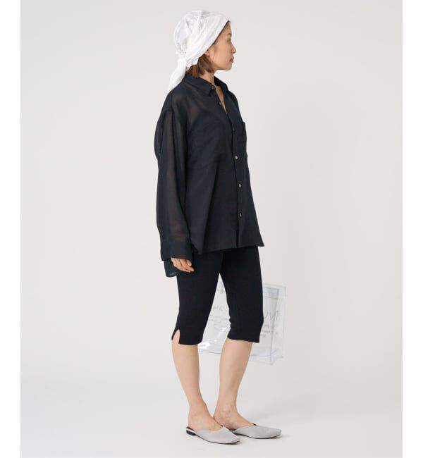 IENA「シアーメッシュ シャツ」|シャツ・ブラウス|
