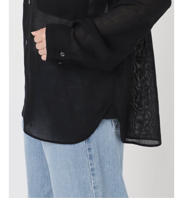 IENA「シアーメッシュ シャツ」|シャツ・ブラウス|