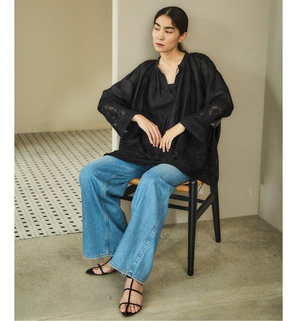 IENA「ラミーチャーチブラウス」|シャツ・ブラウス|