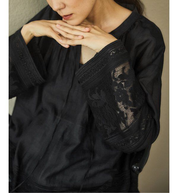 IENA「ラミーチャーチブラウス」|シャツ・ブラウス|