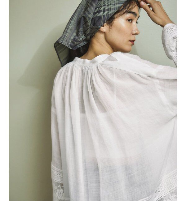 IENA「ラミーチャーチブラウス」|シャツ・ブラウス|
