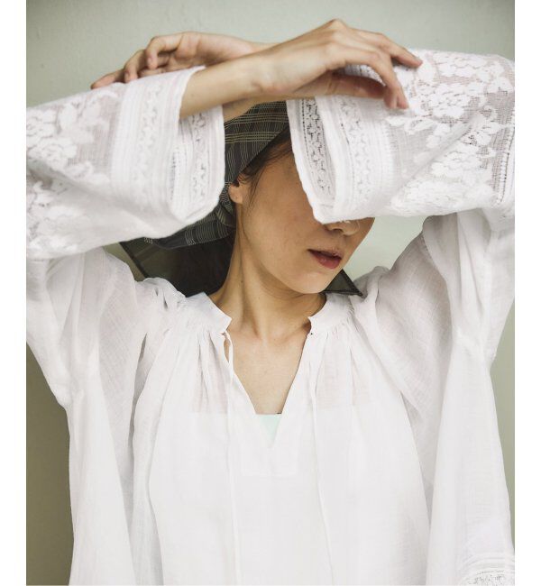 IENA「ラミーチャーチブラウス」|シャツ・ブラウス|