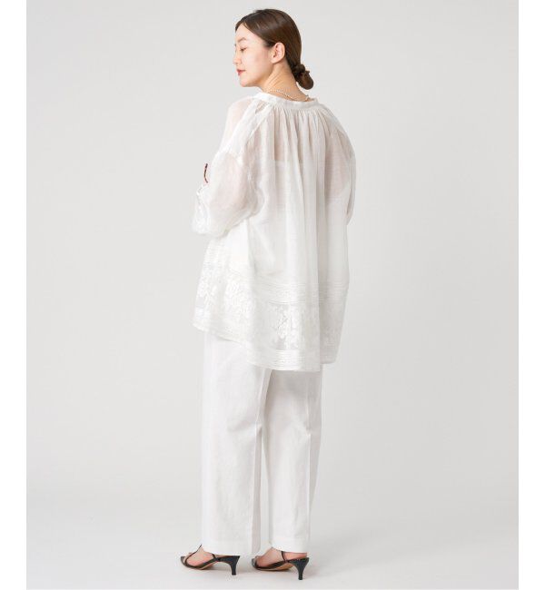 IENA「ラミーチャーチブラウス」|シャツ・ブラウス|