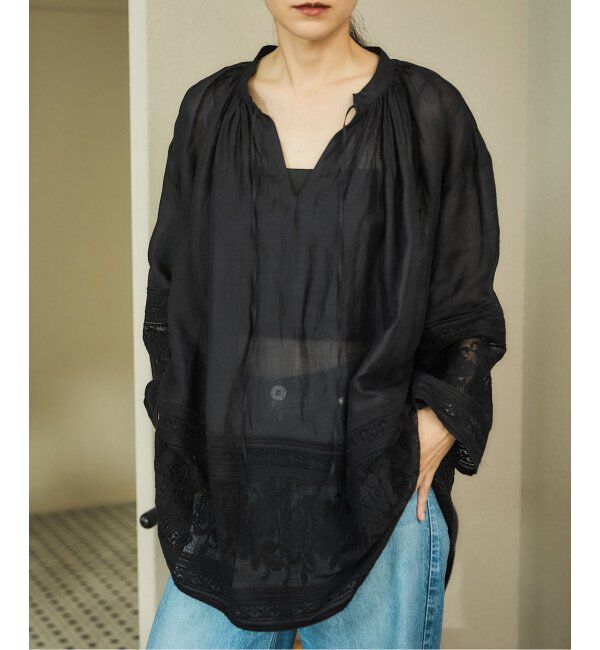 IENA「ラミーチャーチブラウス」|シャツ・ブラウス|