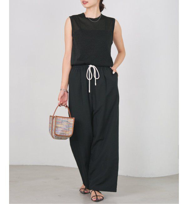 IENA「リネン混イージーパンツ」|その他|