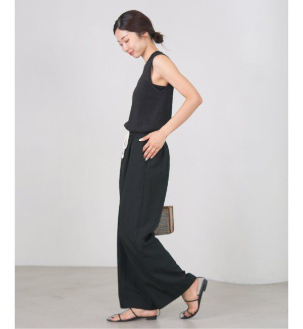 IENA「リネン混イージーパンツ」|その他|