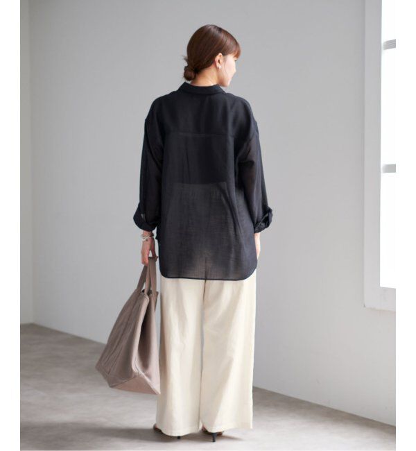 IENA「リネン混イージーパンツ」|その他|