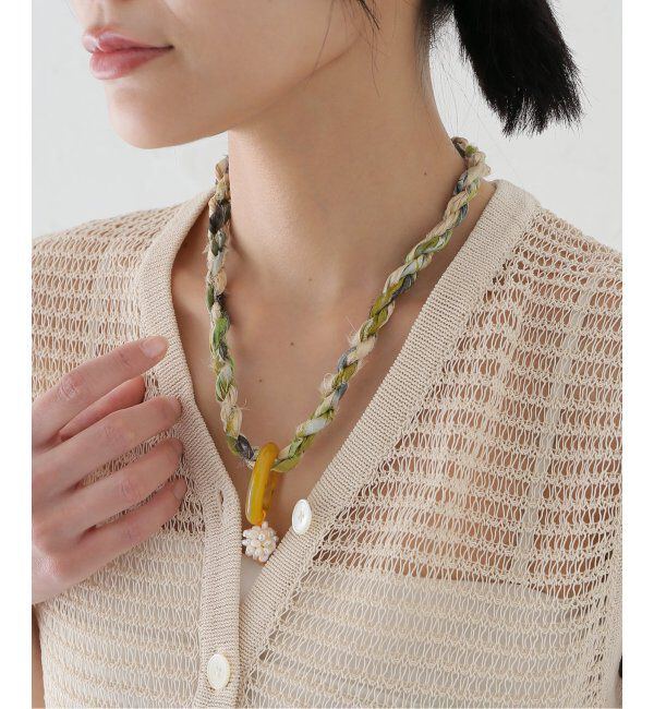IENA LA BOUCLE「RAPONESA GENERAL STORE/ラポネサ ジェネラル ストア SILK DELIGHT PART ネックレス」|ネックレス|