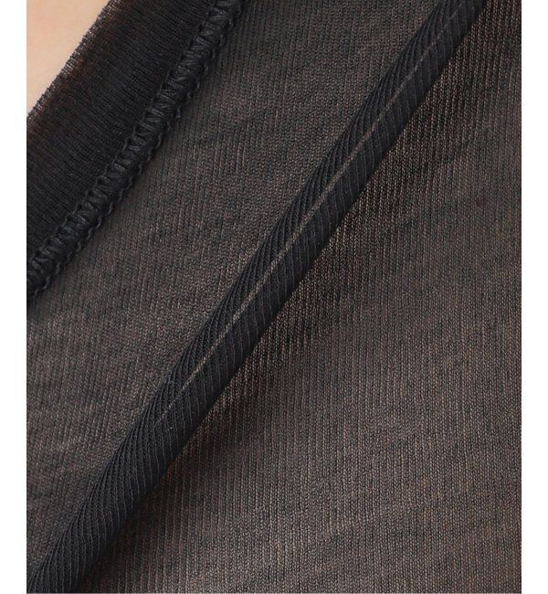 IENA LA BOUCLE「《追加2》IENA LA BOUCLE 水撚りガスフライス半袖プルオーバー」|Tシャツ・カットソー|