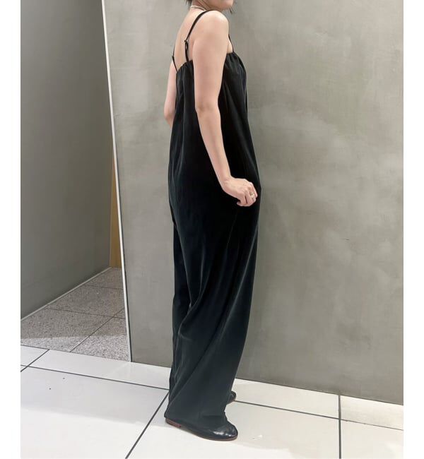 IENA LA BOUCLE「IENA LA BOUCLE キュプラベアオールインワン」|オールインワン|