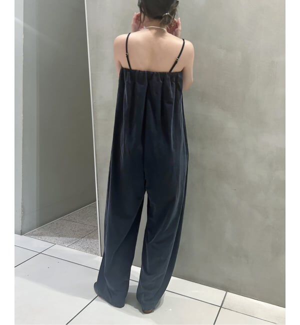 IENA LA BOUCLE「IENA LA BOUCLE キュプラベアオールインワン」|オールインワン|