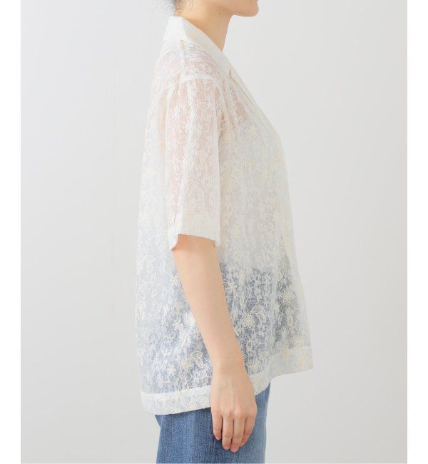 SLOBE IENA「HOSBJERG/ホスビョーグ レースシャツ 2709 TALI SHIRT」|シャツ・ブラウス|