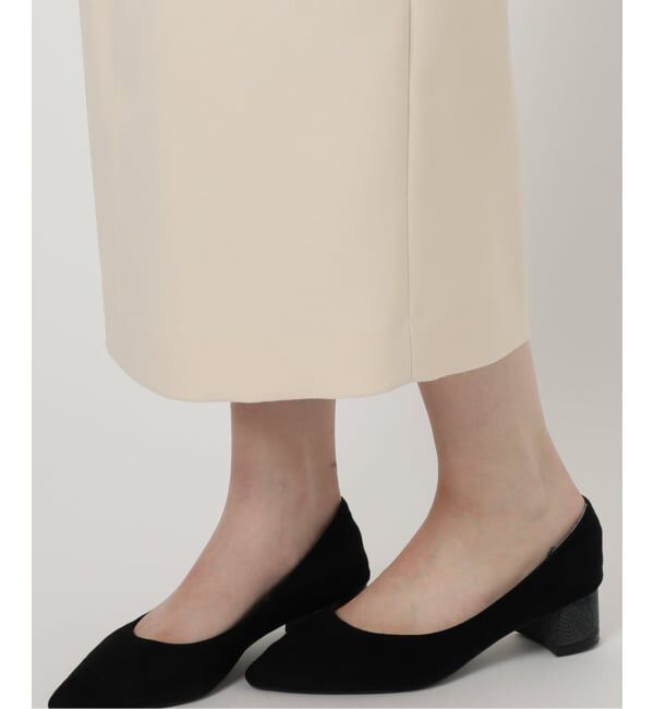 VERMEIL par iena「《追加2》P/Ryツイルウエストシェイプワンピース」|ワンピース|