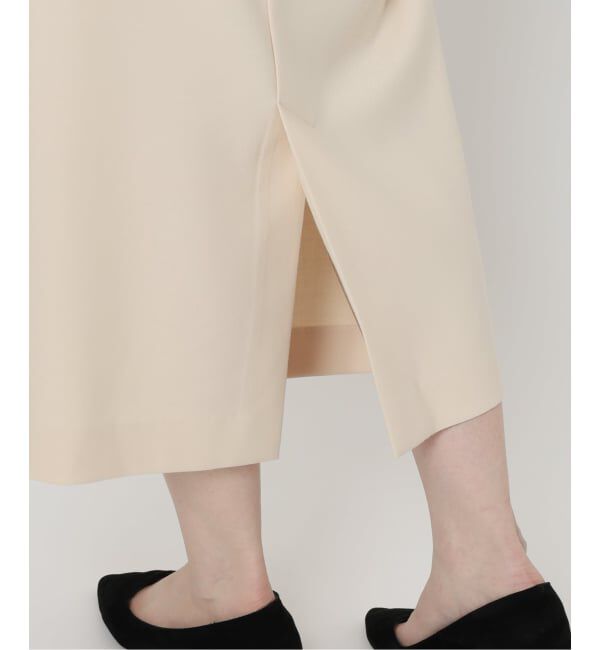 VERMEIL par iena「《追加2》P/Ryツイルウエストシェイプワンピース」|ワンピース|