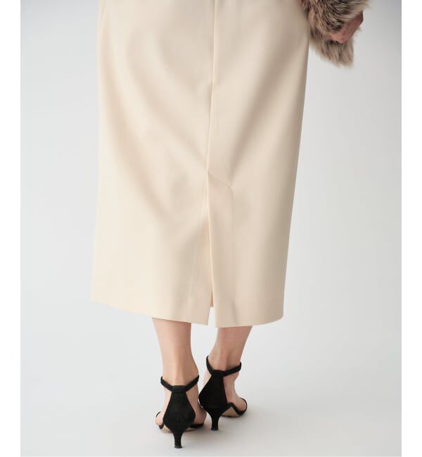 VERMEIL par iena「《追加2》P/Ryツイルウエストシェイプワンピース」|ワンピース|