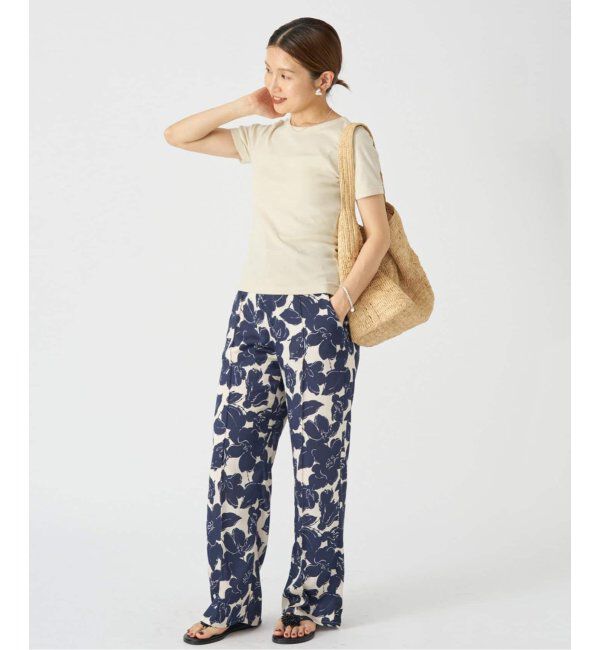 IENA「FLORE FLORE/フローレフローレ CAR TEE Tシャツ」|Tシャツ・カットソー|