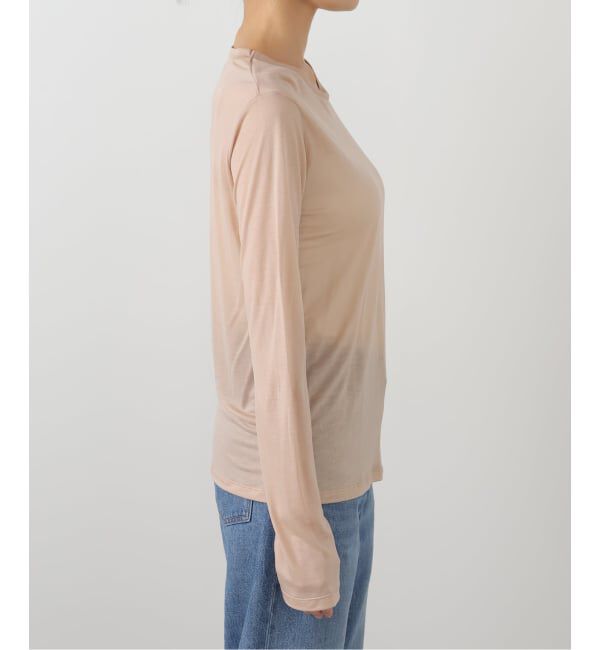 IENA LA BOUCLE「BASERANGE/ベースレンジ LONG SLEEVE Tシャツ TOLSBL-000」|Tシャツ・カットソー|
