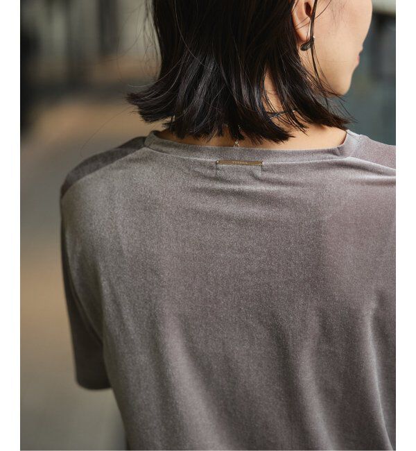 VERMEIL par iena「SHEER VELOUR トップス」|Tシャツ・カットソー|