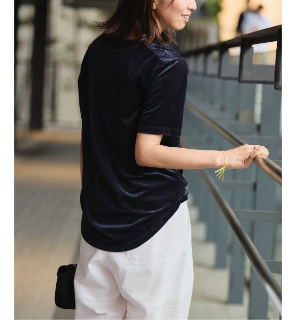 VERMEIL par iena「SHEER VELOUR トップス」|Tシャツ・カットソー|