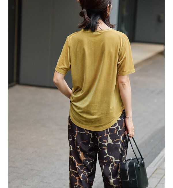 VERMEIL par iena「SHEER VELOUR トップス」|Tシャツ・カットソー|