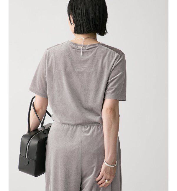 VERMEIL par iena「SHEER VELOUR トップス」|Tシャツ・カットソー|