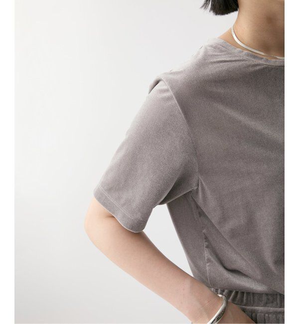 VERMEIL par iena「SHEER VELOUR トップス」|Tシャツ・カットソー|