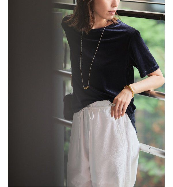 VERMEIL par iena「SHEER VELOUR トップス」|Tシャツ・カットソー|