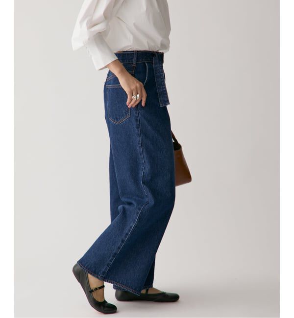 VERMEIL par iena「NEEDBY heritage ニードバイ ヘリテージ FRED Superwide」|デニム|
