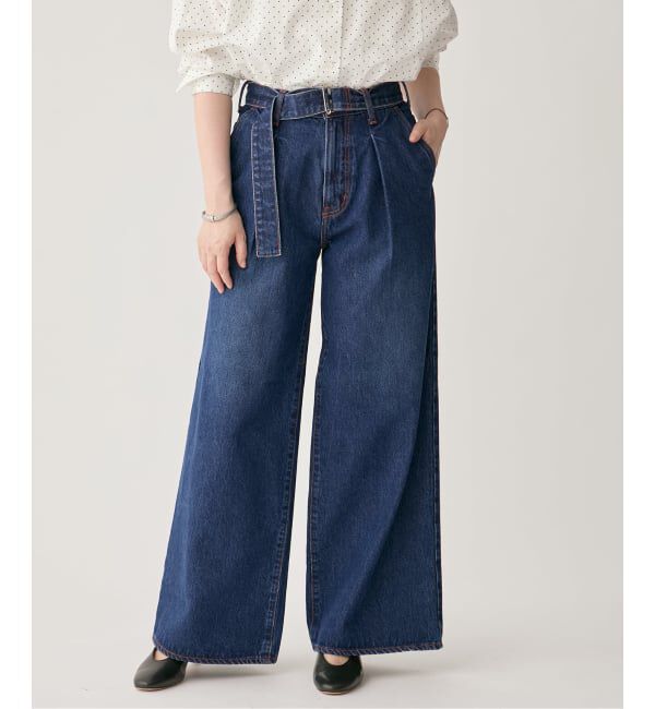 VERMEIL par iena「NEEDBY heritage ニードバイ ヘリテージ FRED Superwide」|デニム|