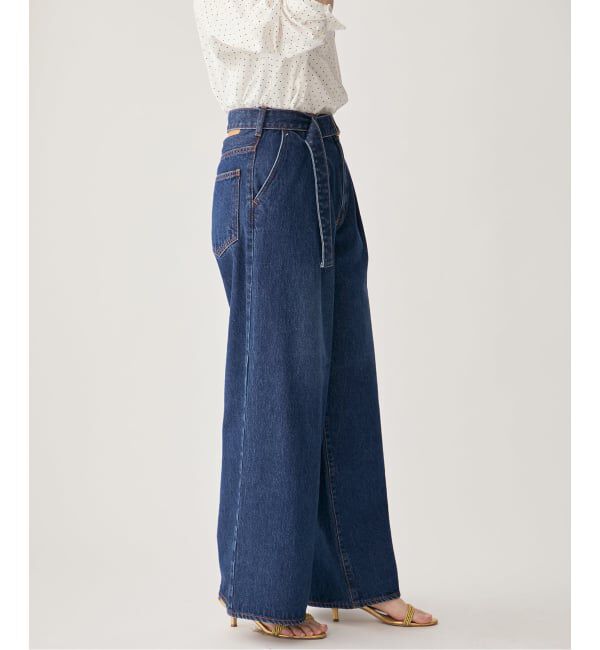 VERMEIL par iena「NEEDBY heritage ニードバイ ヘリテージ FRED Superwide」|デニム|