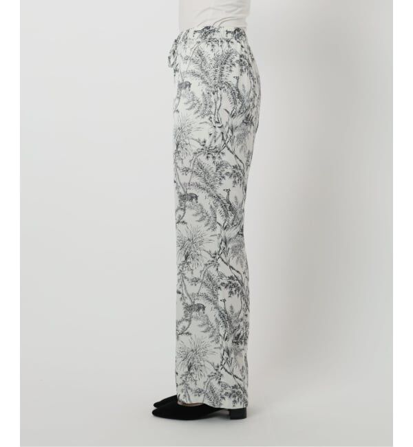 VERMEIL par iena「サテンプリントイージーパンツ」|その他|