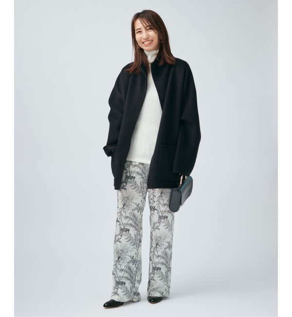 VERMEIL par iena「サテンプリントイージーパンツ」|その他|