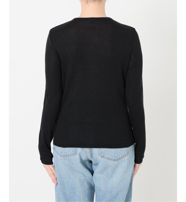 IENA LA BOUCLE「IENA LA BOUCLE シアーフライスカーディガン」|カーディガン|