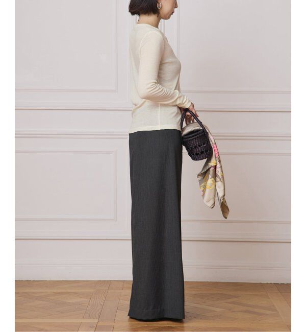 IENA LA BOUCLE「IENA LA BOUCLE シアーフライスカーディガン」|カーディガン|