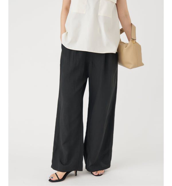 IENA「レーヨンリネンタンブラーイージーパンツ」|その他|