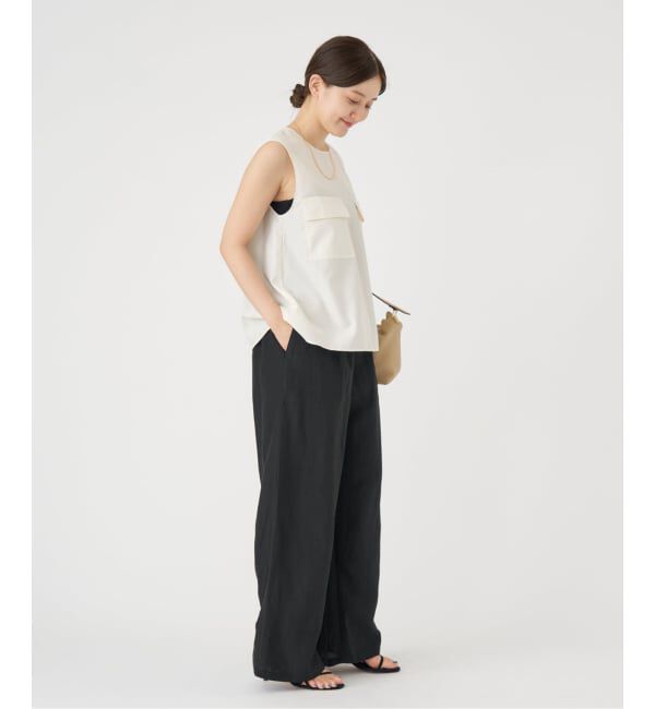 IENA「レーヨンリネンタンブラーイージーパンツ」|その他|
