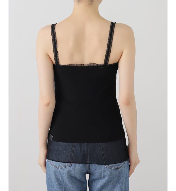 IENA LA BOUCLE「SIMONE WILD/シモーネ ワイルド MESH キャミトップ」|キャミソール|