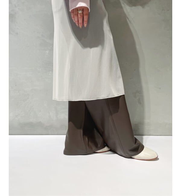 IENA LA BOUCLE「SIMONE WILD/シモーネ ワイルド MESH FRILL スカート」|スカート|