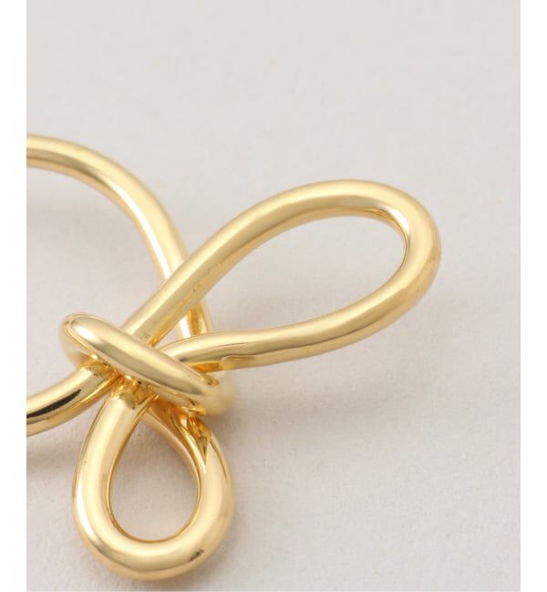 IENA「BAR Jewellery/バージュエリー TINY FIOCCO PIERCE ピアス(両耳)」|ピアス|