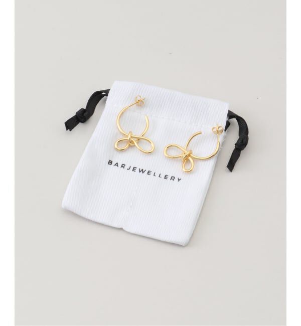 IENA「BAR Jewellery/バージュエリー TINY FIOCCO PIERCE ピアス(両耳)」|ピアス|