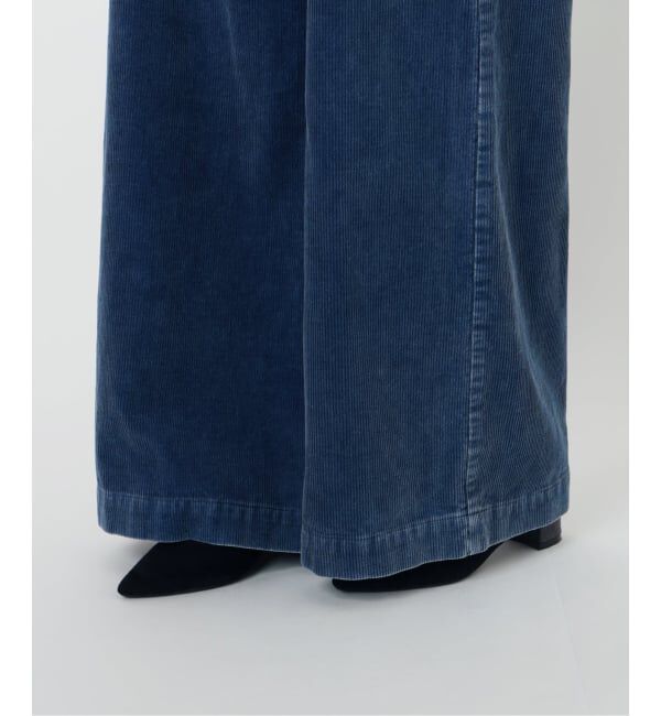 IENA LA BOUCLE「《追加》IENA LA BOUCLE インディゴコーデュロイオールインワン2」|オールインワン|