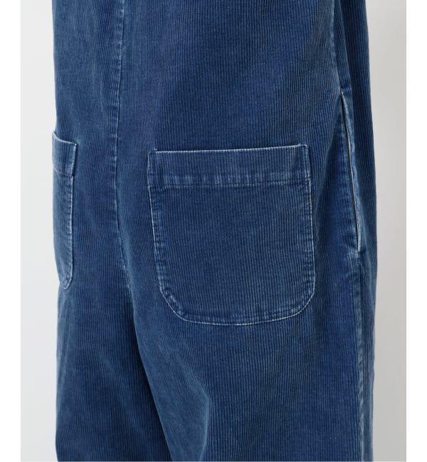 IENA LA BOUCLE「《追加》IENA LA BOUCLE インディゴコーデュロイオールインワン2」|オールインワン|