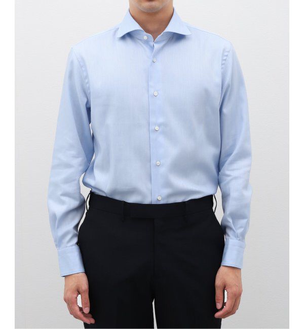 EDIFICE「D.ホリゾンタル シャツ ヘリンボーン」|シャツ・ブラウス|