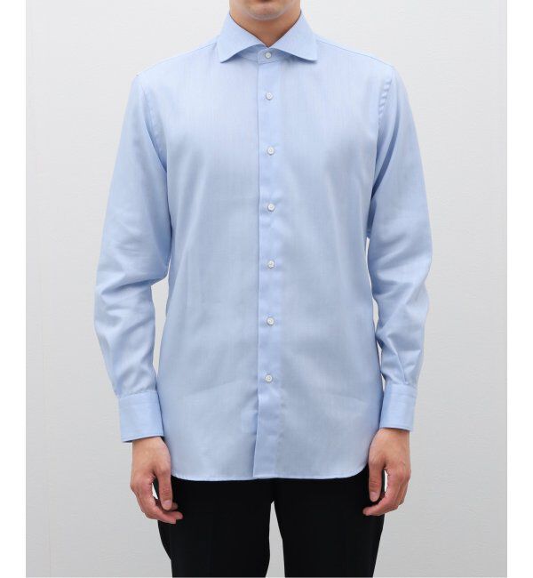 EDIFICE「D.ホリゾンタル シャツ ヘリンボーン」|シャツ・ブラウス|