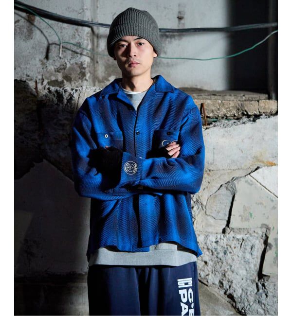 Paris Saint-Germain「【Paris Saint-Germain / パリ・サン＝ジェルマン】 JP Ombre Check C.P.O」|シャツ・ブラウス|