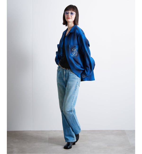 Paris Saint-Germain「【Paris Saint-Germain / パリ・サン＝ジェルマン】 JP Ombre Check C.P.O」|シャツ・ブラウス|