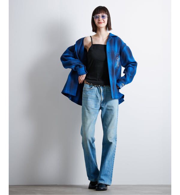 Paris Saint-Germain「【Paris Saint-Germain / パリ・サン＝ジェルマン】 JP Ombre Check C.P.O」|シャツ・ブラウス|