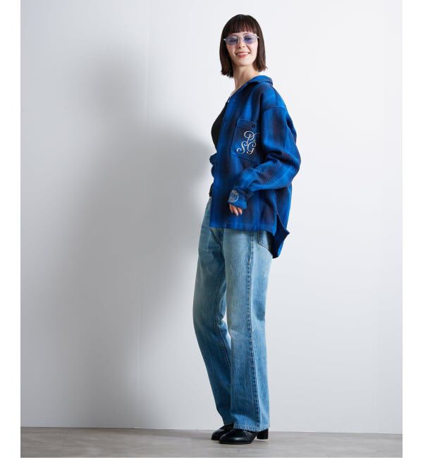 Paris Saint-Germain「【Paris Saint-Germain / パリ・サン＝ジェルマン】 JP Ombre Check C.P.O」|シャツ・ブラウス|